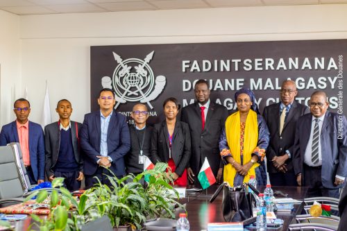 Les douaniers nigériens en visite à Madagascar