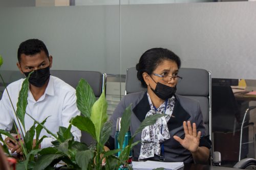 Visite de courtoisie du Commissionnaire de la Douane Mauricienne