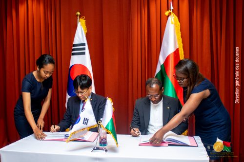 Le gouvernement de la République de Corée soutient la modernisation de la douane malagasy