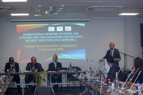 Madagascar accueille une réunion régionale du réseau d'agents de première ligne sur la détection de trafic illicite des matières nucléaires et radioactives