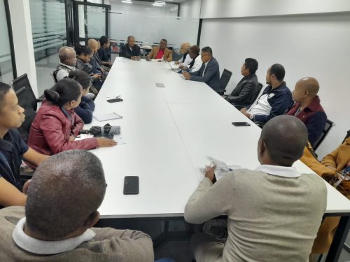 Nouvelle collaboration - Une rencontre de l'équipe du bureau des douanes d'Ivato et l'équipe du Service Vétérinaire