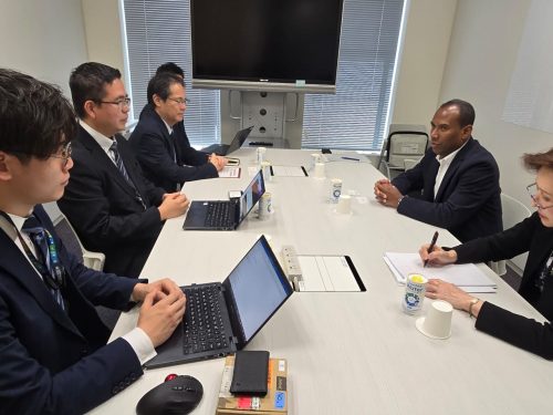 Rencontre entre le Directeur Général de la Douane Malagasy et une délégation de la « Japan International Cooperation Agency » (JICA) au siège de la JICA à Tokyo
