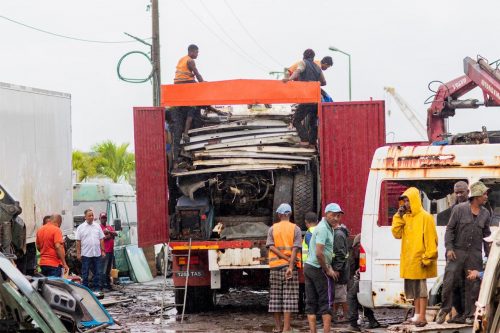 Gestion des véhicules prohibés : 257 unités en cours de démantèlement au port de Toamasina