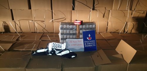 Cigarettes de contrefaçon “Good Look” : 57 000 cartouches déclarées en papier hygiénique interceptées à Mahajanga